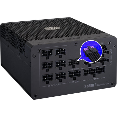 Cooler master , 1100 watt voeding (zwart)
