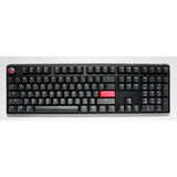 Ducky one 3 carbon black mekanisk tastatur (carbon, us-layout (qwerty), cherry mx brown, 100%, pbt double shot, hot swap)