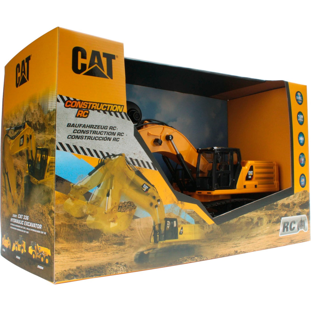 Carrera 1:24 RC CAT 336 Excavator
