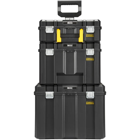 Stanley Fatmax Pro-Stack 3 i 1 modulære opbevaringskasser Værktøjskasse (sort gul)