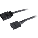Sharkoon shark blades pwm rgb case ventilator (sort, 120 x 120 x 25 mm)
