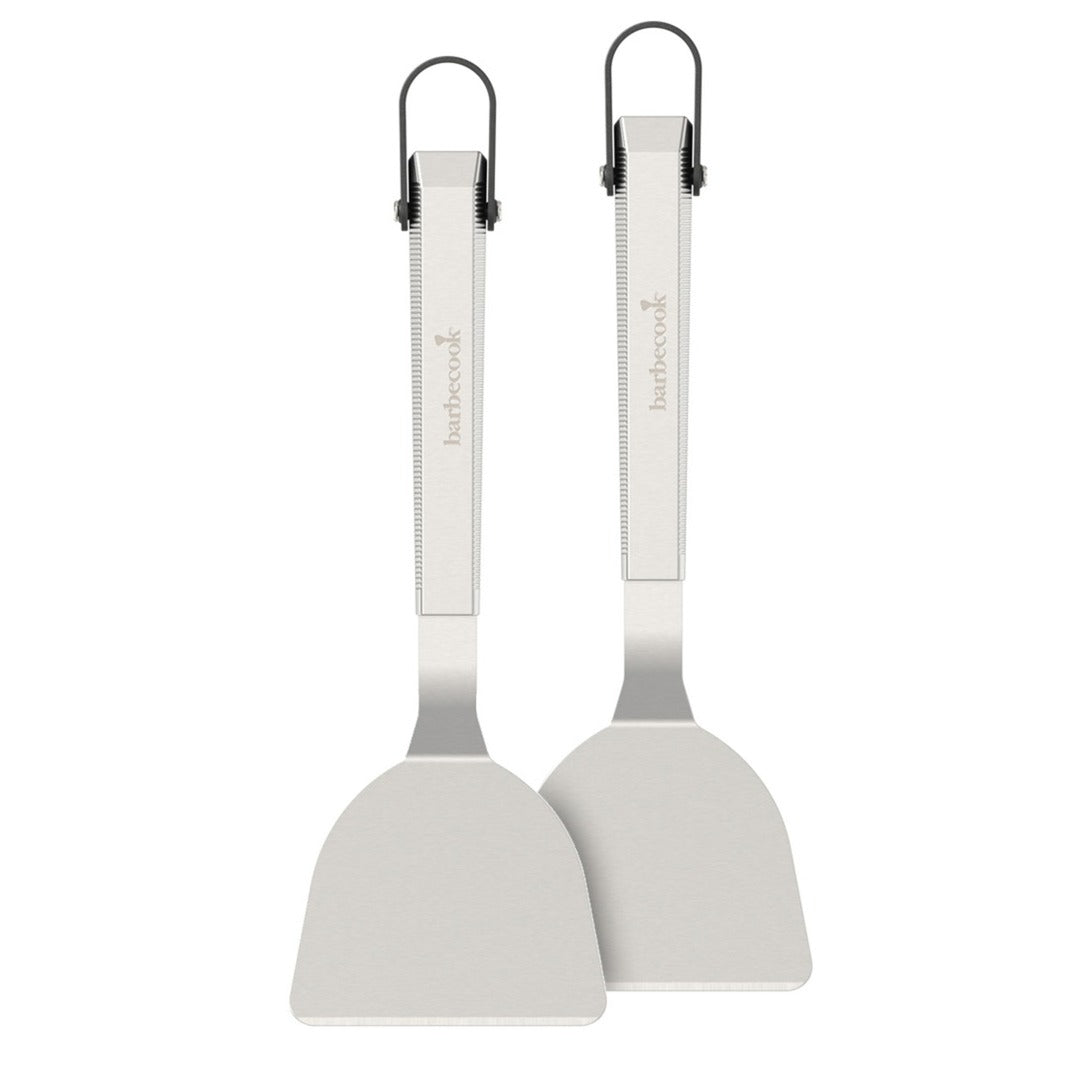 Barbecook premium sæt plancha spatler lavet af rustfrit stål 33cm