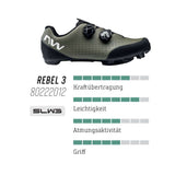 Northwave rebel 3 - mtb sko