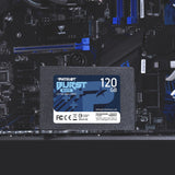 Patriot burst elite 120 GB SSD (sort, pbe120gs25ssdr, sata 6 GB s)