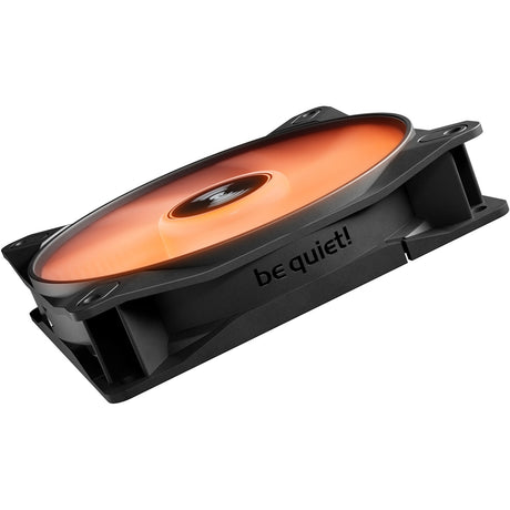 Vær stille! light wings lx pwm rgb case ventilator (sort, 120 x 120 x 25 mm)
