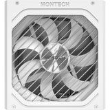 Montech titan pla modulær 1000 watt strømforsyning (hvid, 2x pcie)