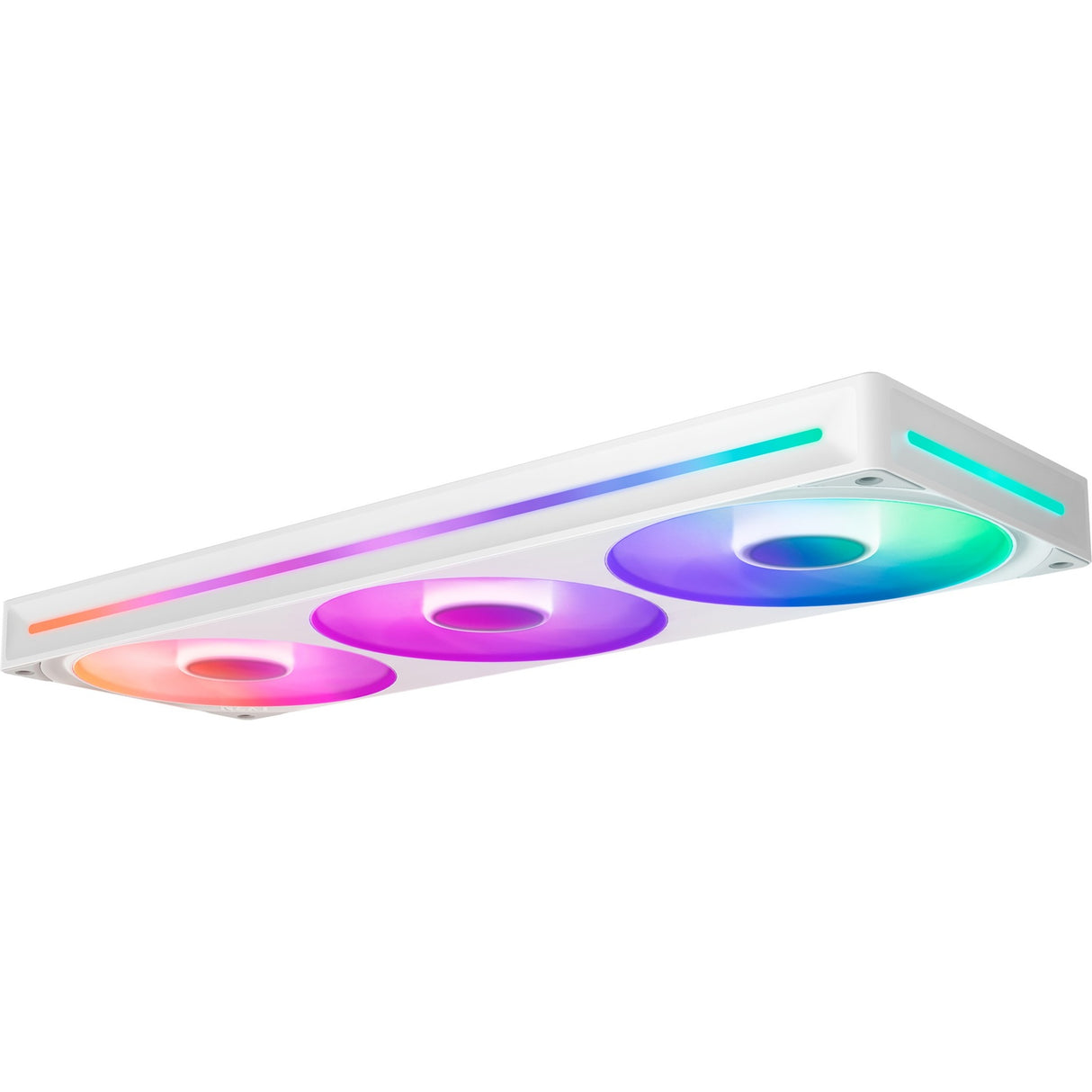 Nzxt f360 rgb core case fans (hvide, 3 styk, 360 x 120 x 26 mm)
