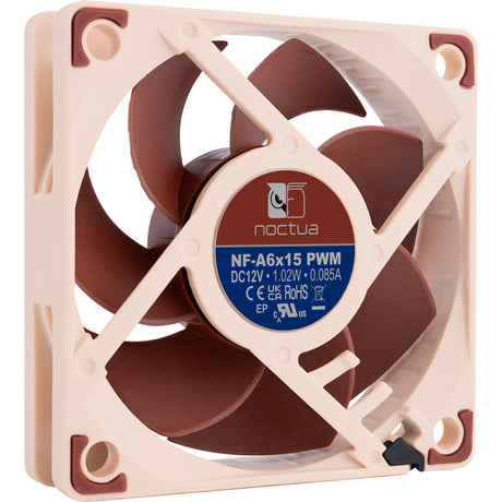 Noctua nf-a6x15 pwm kabinetventilator (60 x 60 x 15 mm)