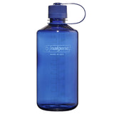Nalgene small mund sustain vandflaske, 1 liter drikkedunk (lyseblå)