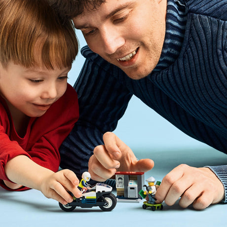 Lego ® byjagt på politimotorcykel - 60455