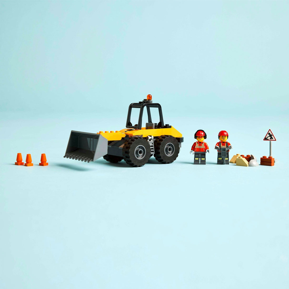 Lego city - gul hjullæsser byggelegetøj (60450)