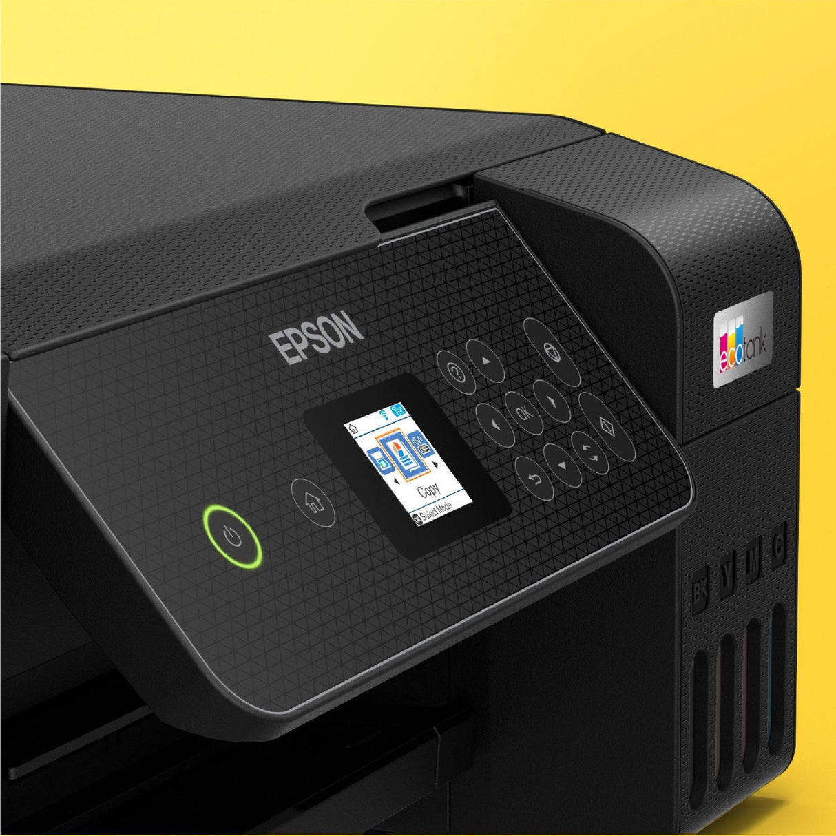 Epson ecotank et-2871 a4 multifunktions wi-fi-printer med blækbeholder alt-i-én inkjetprinter (sort, scan, kopi, wi-fi, inklusive op til 3 års blæk)