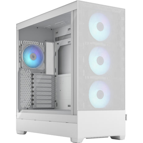 Fractal design pop xl air rgb stort tårnhus (hvid | 2x usb-a | rgb | hærdet glas)