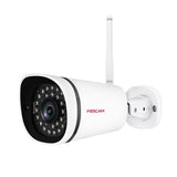 Foscam fi9911w, 3mp wifi udendørs ip sikkerhedskamera (hvid)