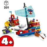 Lego marvel - team spidey piratskib byggelegetøj (11208)