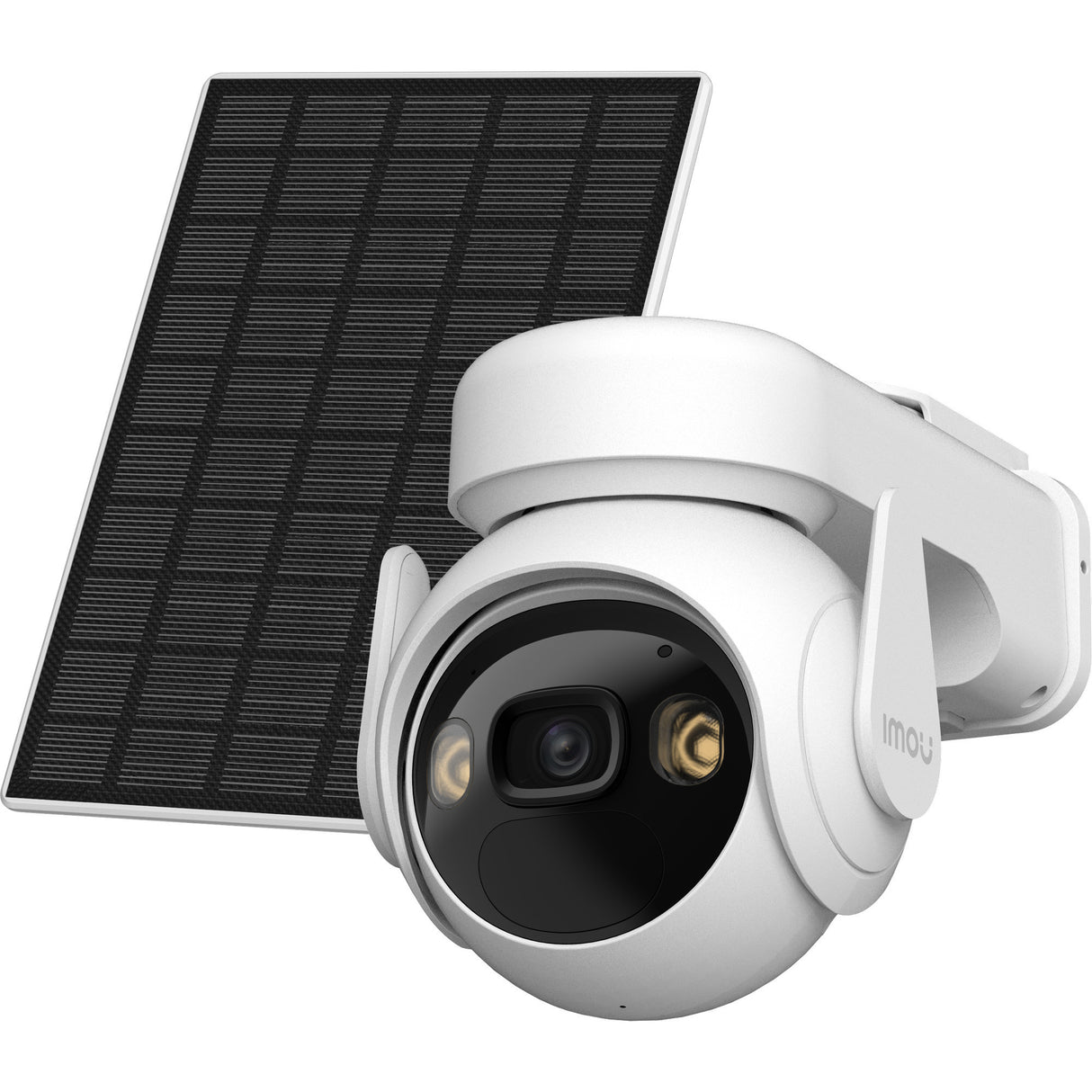 Imou cell pt lite med solpanel sikkerhedskamera (hvidt, 2k, 3mp, 5000 mah batteri)