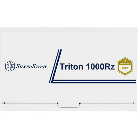 Silverstone triton 1000rz modulær 1000 watt strømforsyning (hvid, 1x 12v-2x6, 4x pcie)