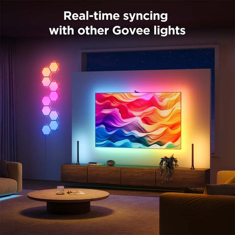 Govee smart TV-belysning - 55-65 tommer baggrundsbelysning 3s - Netflix-udgave