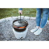 Vindmøllelågløfterens grillbestik (sort)