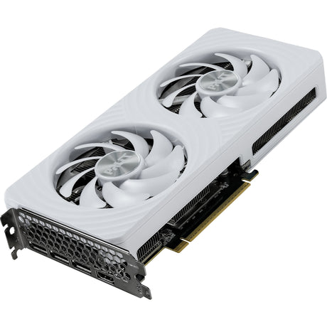 Palit geforce rtx 5060 ti oc hvidt 8gb grafikkort (hvidt, dlss 4, 3x skærmport, 1x hdmi 2.1)