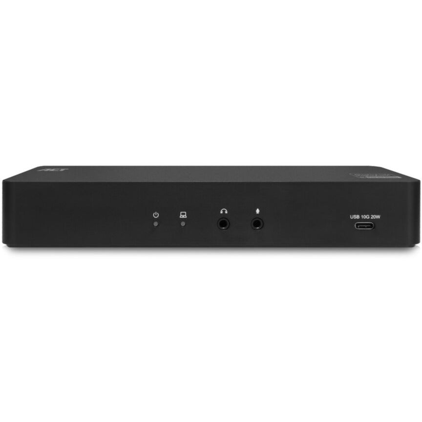 Act tilslutning USB-C dockingstation 4K display link (sort)