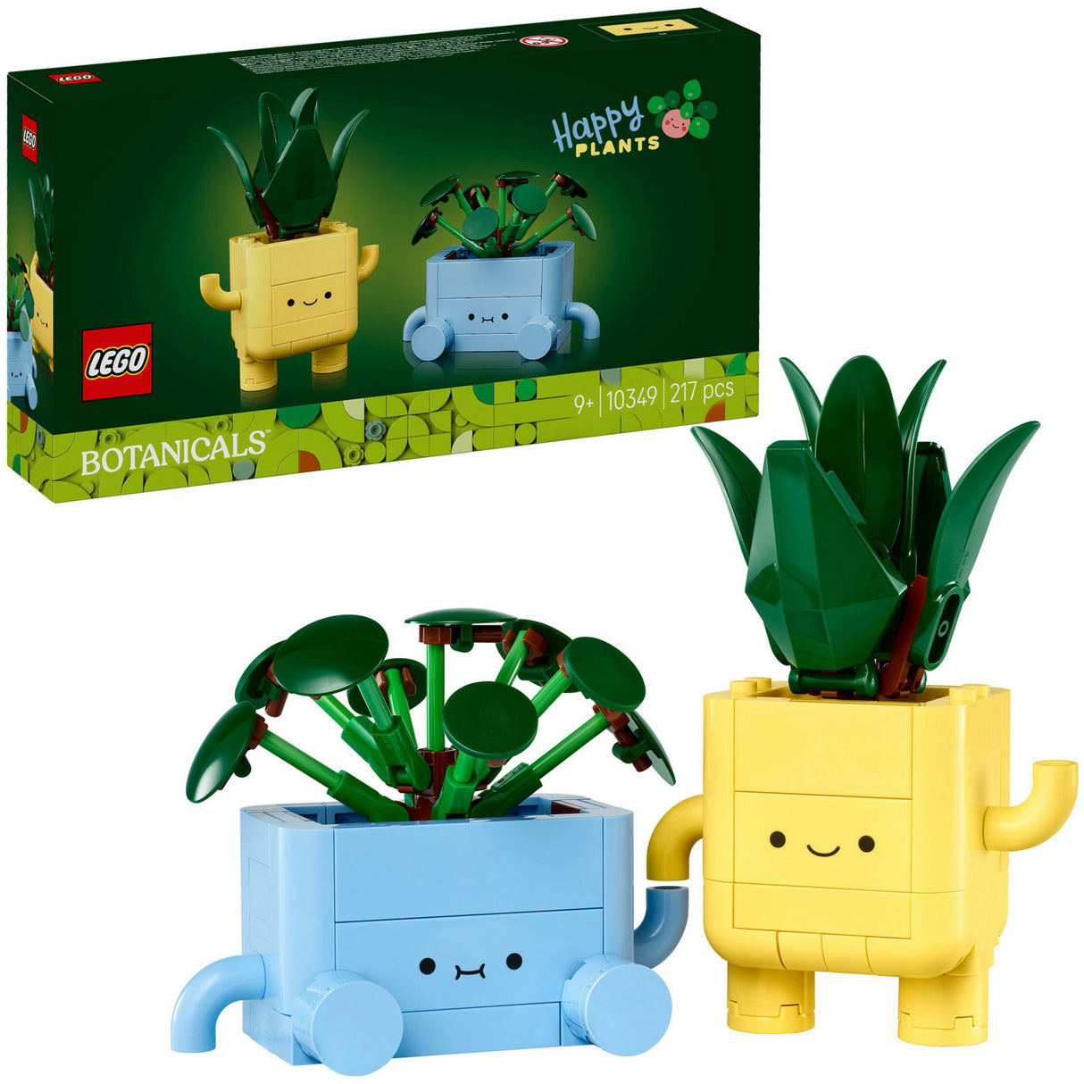 Lego den botaniske samling - muntre planter byggelegetøj (10349)