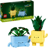 Lego den botaniske samling - muntre planter byggelegetøj (10349)