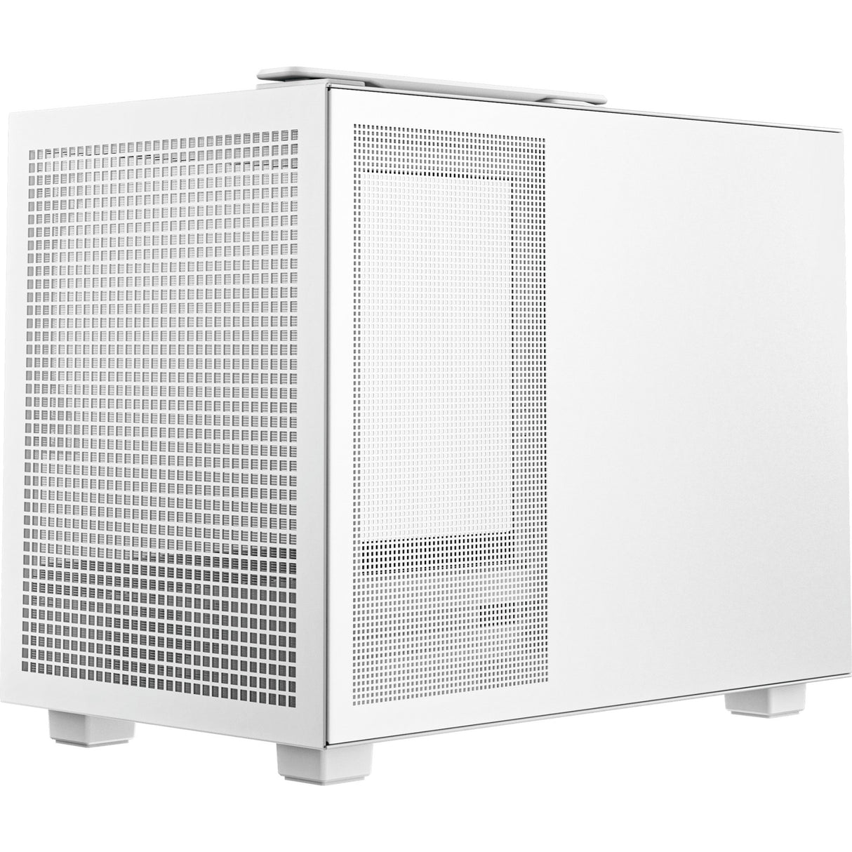 Deepcool ch160 mini tårnhus (hvid | 2x USB-A | 1x USB-C | hærdet glas)