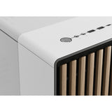 Fractal design nord xl midi tårnhus (hvid træfarve | 2x USB-A | 1x USB-C)