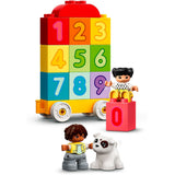 Lego duplo - taltog - lære at tælle byggelegetøj (10954)
