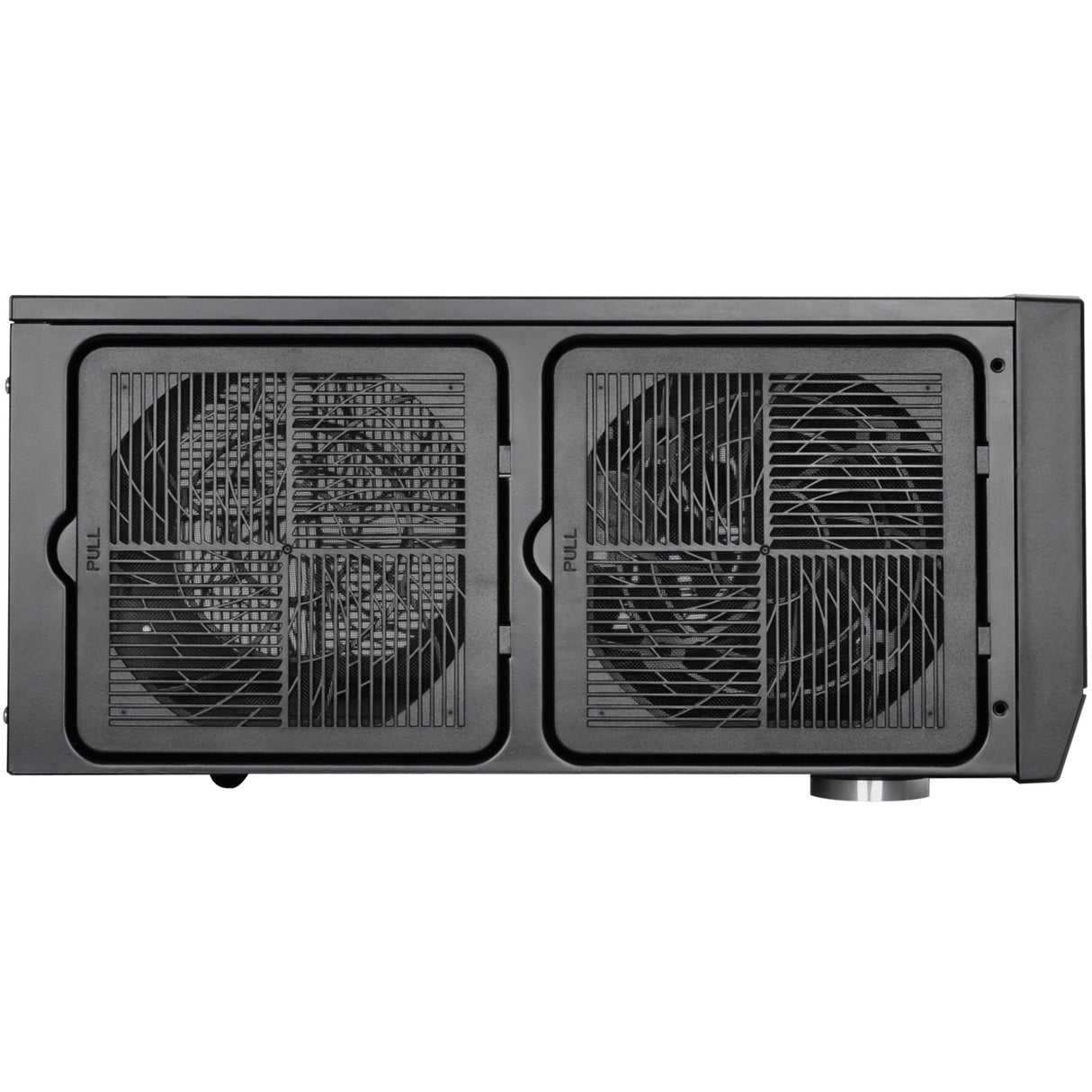 Silverstone SST-GD09B-C HTPC-hus (sort | 1x USB-A | 1x USB-C)