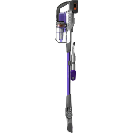 Black+decker 36v 4-i-1 power-serien ekstrem pet stick støvsuger (lilla)
