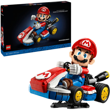 Lego super mario 72037 mario kart mario og standard kart