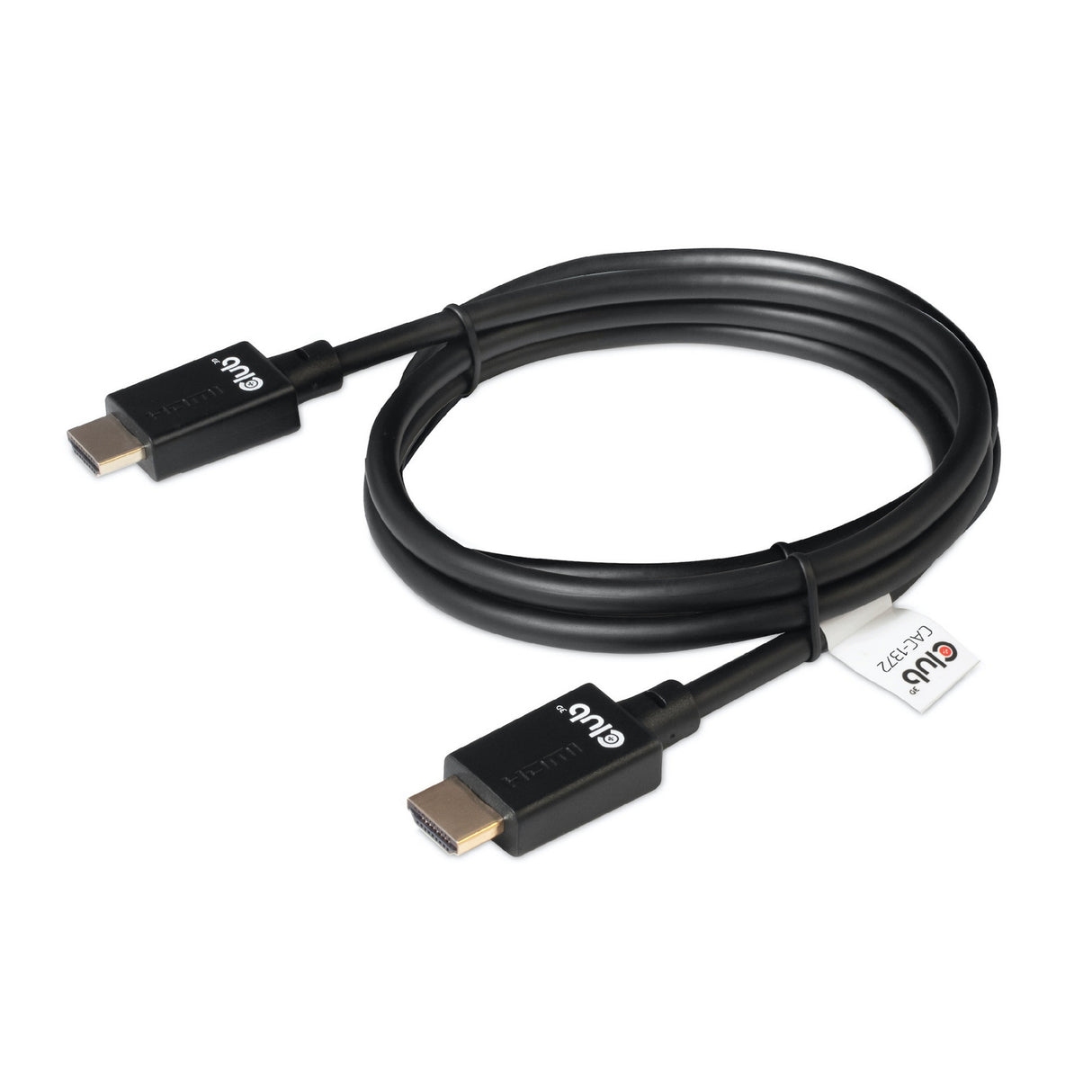 Club 3D ultra højhastigheds HDMI 2.1 certificeret kabel han-han (sort, 2 meter, 4K 120Hz, 8K 60Hz, 48Gbps)
