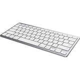 Stol på trådløst Bluetooth-tastatur (grå, amerikansk layout (QWERTY), saksekontakter, 85 %, Bluetooth 4.0)