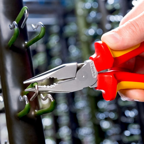 Knipex spidstænger kombinationstænger (rød gul)