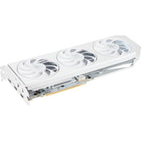 Powercolor Radeon RX 9060 XT Hellhound Spectral White 16G grafikkort (hvidt, RDNA4, GDDR6, 2x Display Port, 1x HDMI 2.1)