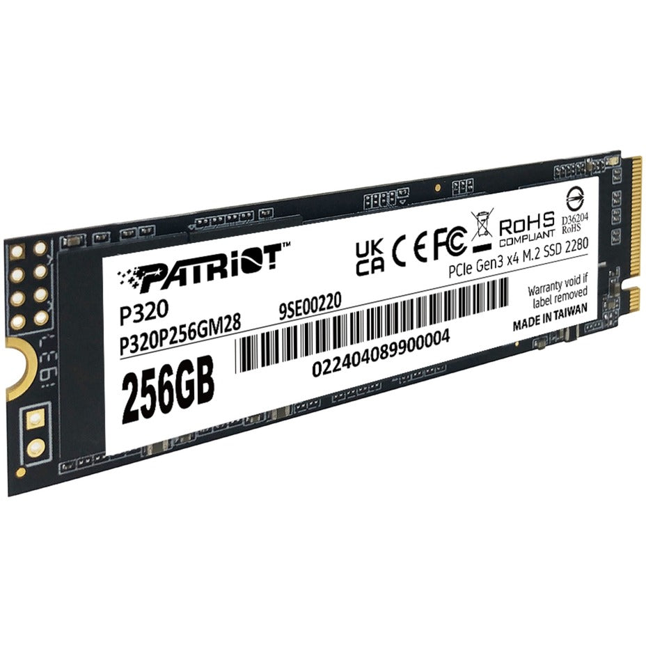 Patriot p320 256 GB SSD (PCIe 3.0 x4, NVME 1.3, M.2 2280)