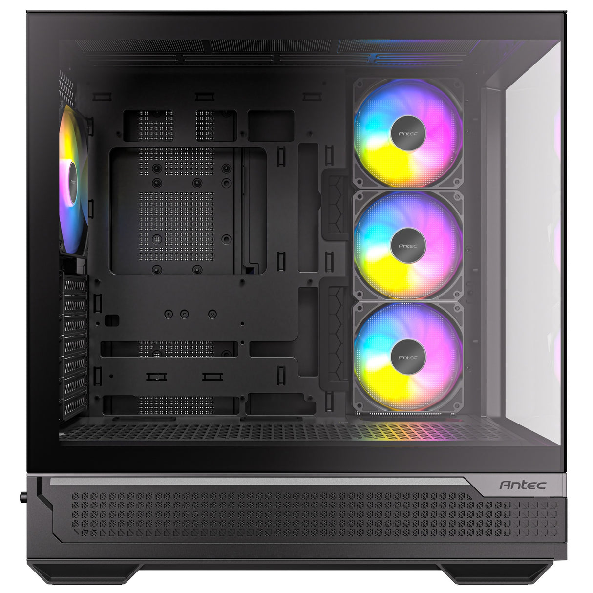 Antec c7 argb midi tårnhus (sort | 2x USB-A | 1x USB-C | hærdet glas)