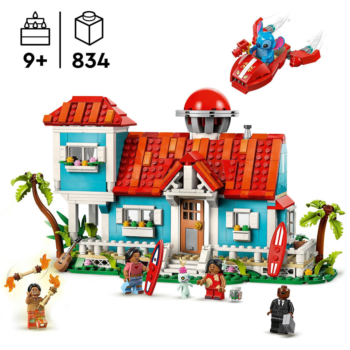 Lego® Disney Lilo og Stitch Beach House - 43268