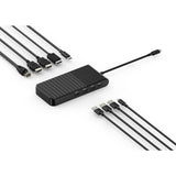Kensington UH1500P EQ USB-C 5 Gbps Triple Video Driverløs mobil dockingstation (sort)