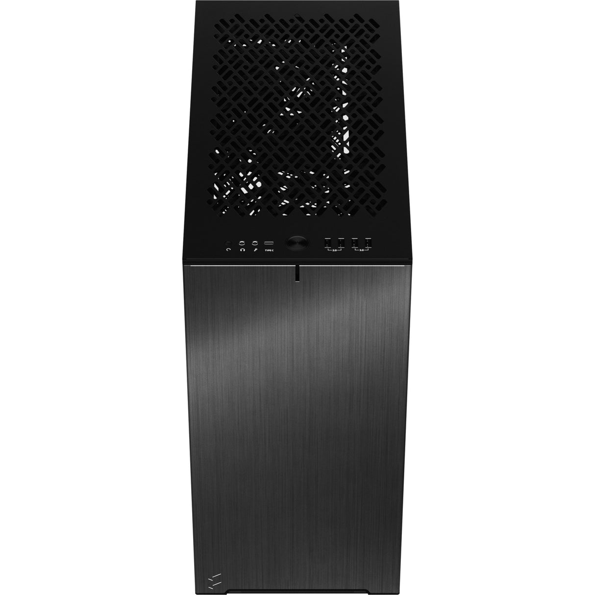 Fraktalt design definerer 7 kompakte midi-tårnhus (sort | 4x USB-A | 1x USB-C)