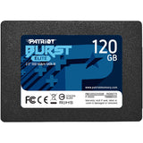 Patriot burst elite 120 GB SSD (sort, pbe120gs25ssdr, sata 6 GB s)