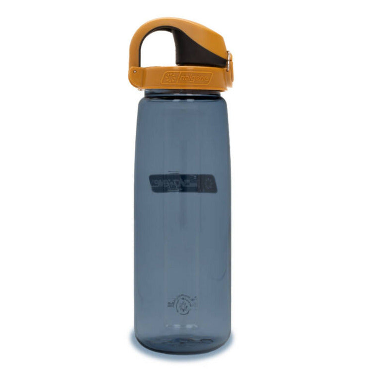 Nalgene on-the-fly lock-top sustain flaske, 700 ml drinkfles (grijs beige)