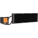 Xyz pc gear hydrotemp aio 360 vandkøling (sort, argb, pwm)