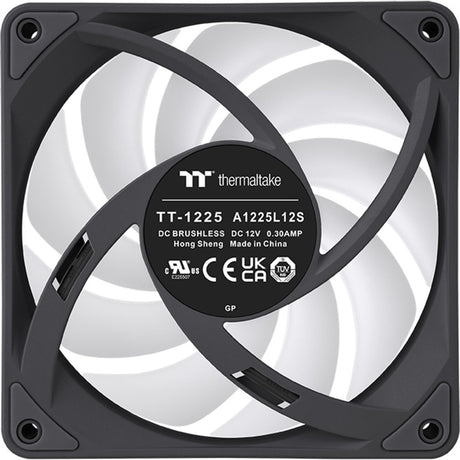 Thermaltake CT120 EX Reverse ARGB Sync PC Køleblæser (3-Fan Pack) Case Fans (sort, 3 stykker, 120 x 120 x 25 mm, PWM)