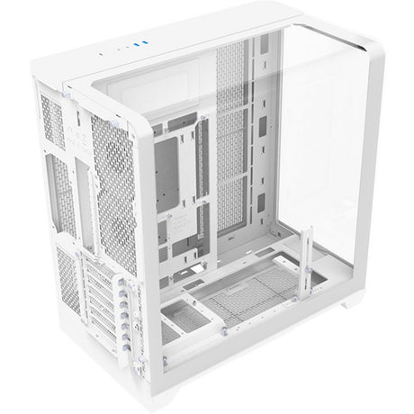 Thermaltake view 390 tg sne midi tårnhus (hvid | 2x USB-A | 1x USB-C | hærdet glas)