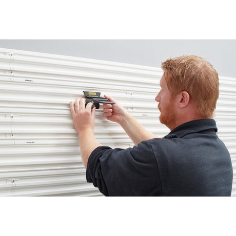 Stanley track wall - s krogholder (sort)