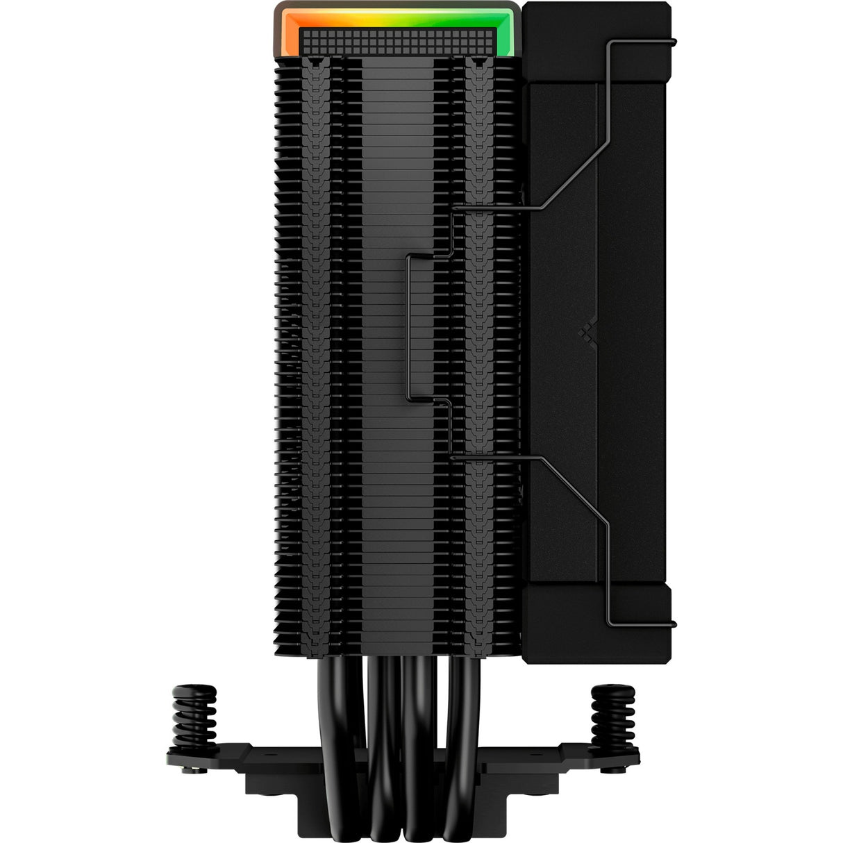 Deepcool AK400 Digital RGB CPU-køler (sort, 4-benet PWM blæserstik)