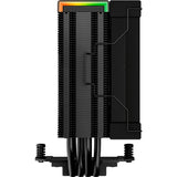 Deepcool AK400 Digital RGB CPU-køler (sort, 4-benet PWM blæserstik)